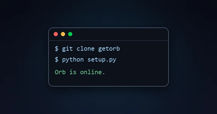 Live agent sessions streaming from a self-hosted Orb server